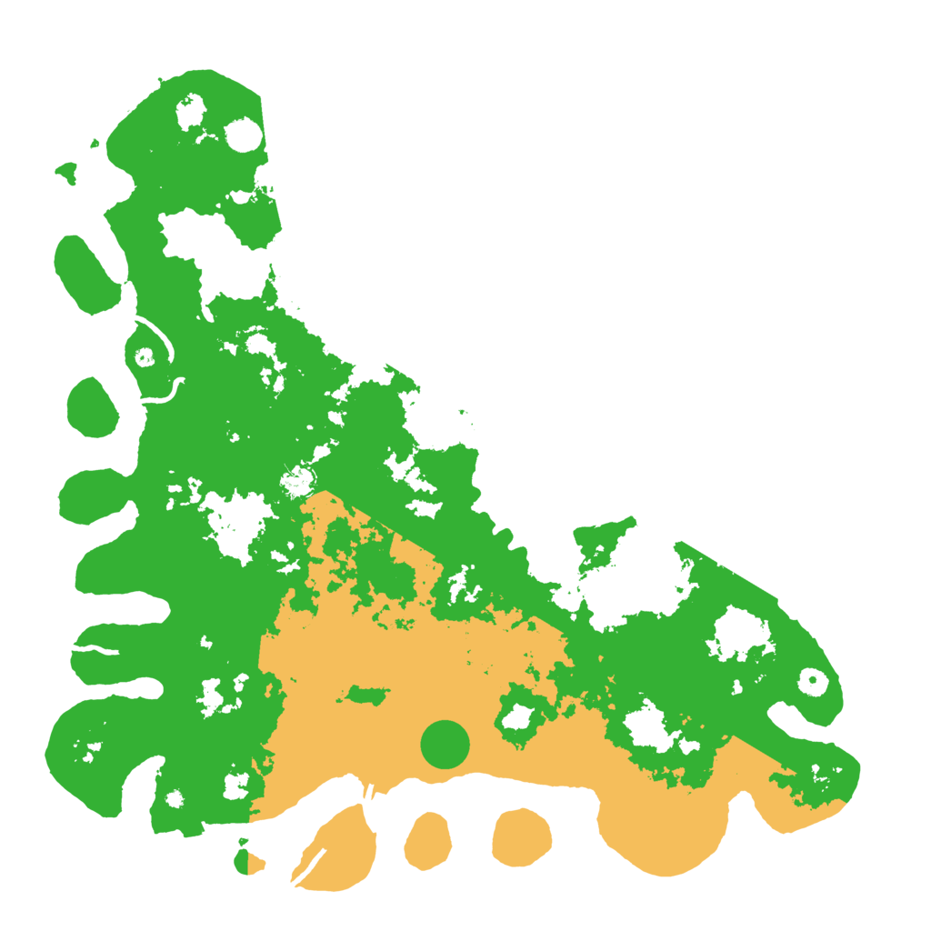 Biome Rust Map: Procedural Map, Size: 5000, Seed: 379299246