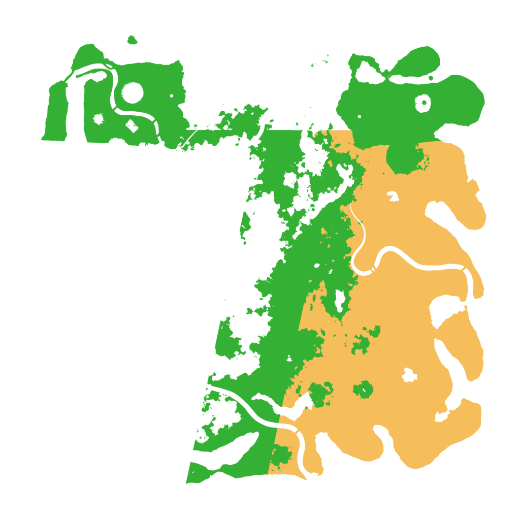 Biome Rust Map: Procedural Map, Size: 4500, Seed: 79017088