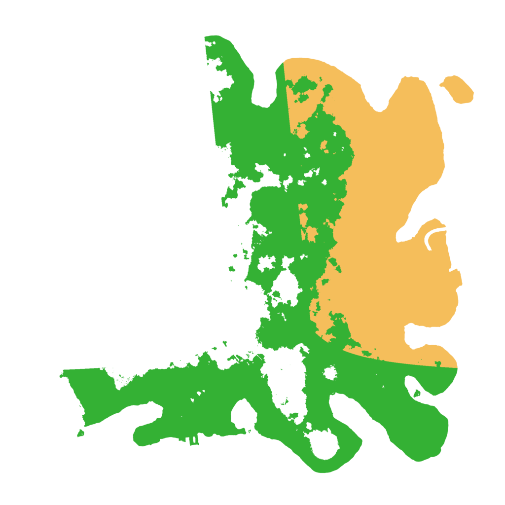 Biome Rust Map: Procedural Map, Size: 3400, Seed: 15949283
