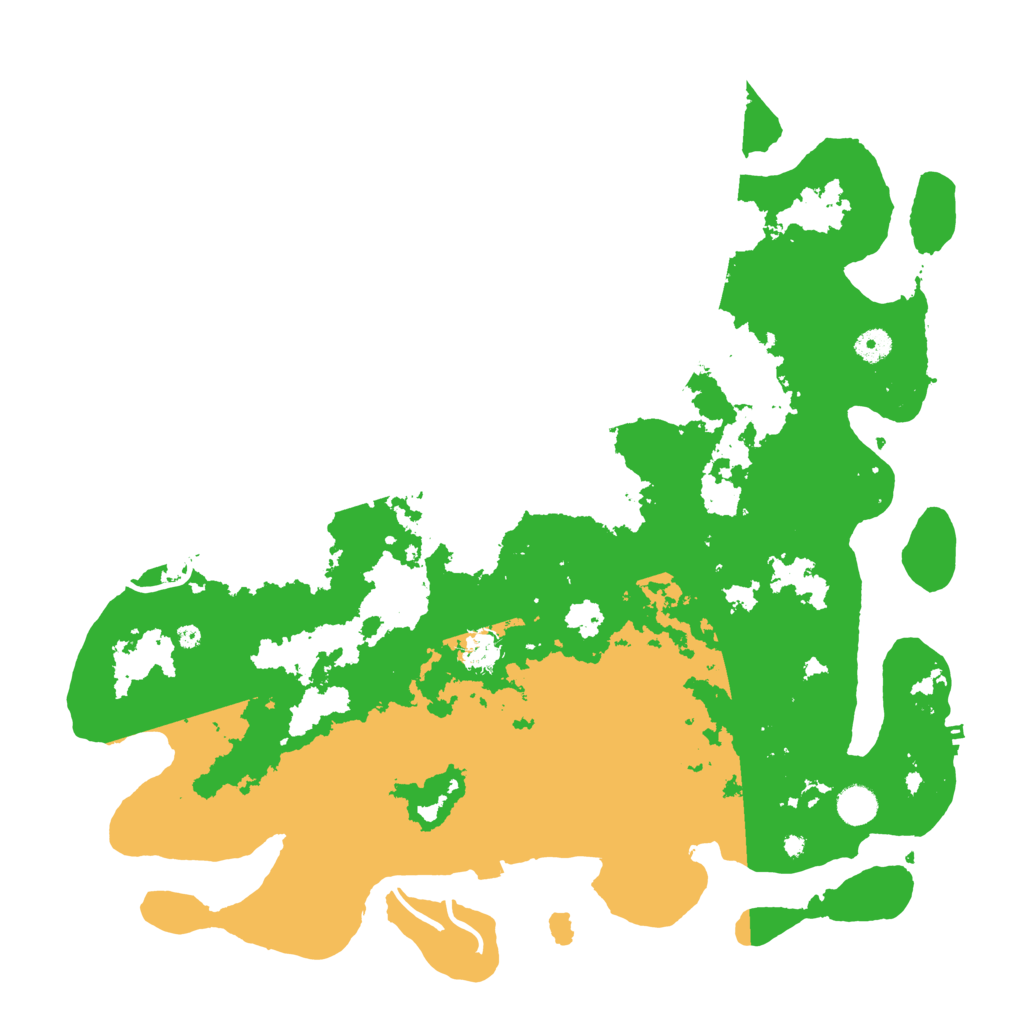 Biome Rust Map: Procedural Map, Size: 4500, Seed: 788624850