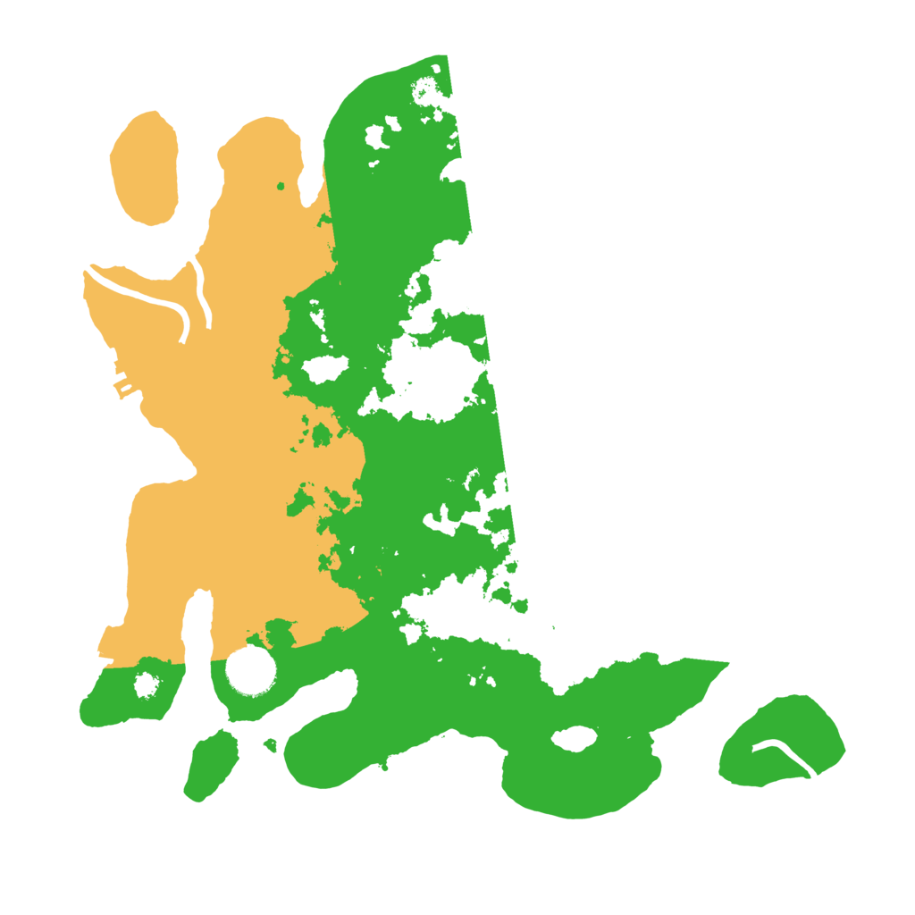 Biome Rust Map: Procedural Map, Size: 3300, Seed: 282038844