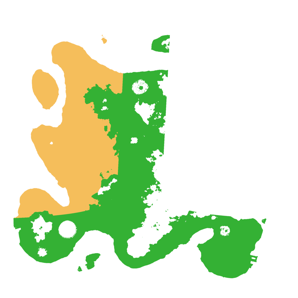 Biome Rust Map: Procedural Map, Size: 3000, Seed: 7645565