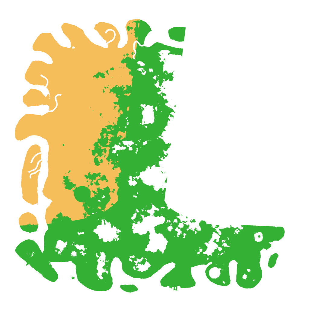 Biome Rust Map: Procedural Map, Size: 5000, Seed: 559927130