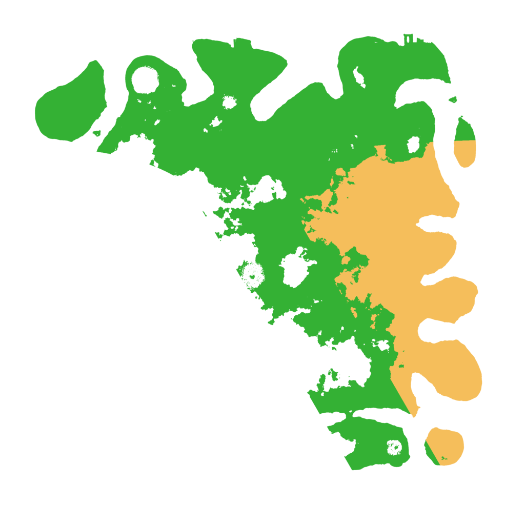 Biome Rust Map: Procedural Map, Size: 3500, Seed: 758147953