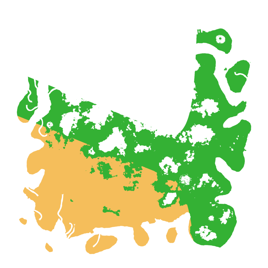 Biome Rust Map: Procedural Map, Size: 4500, Seed: 30164011