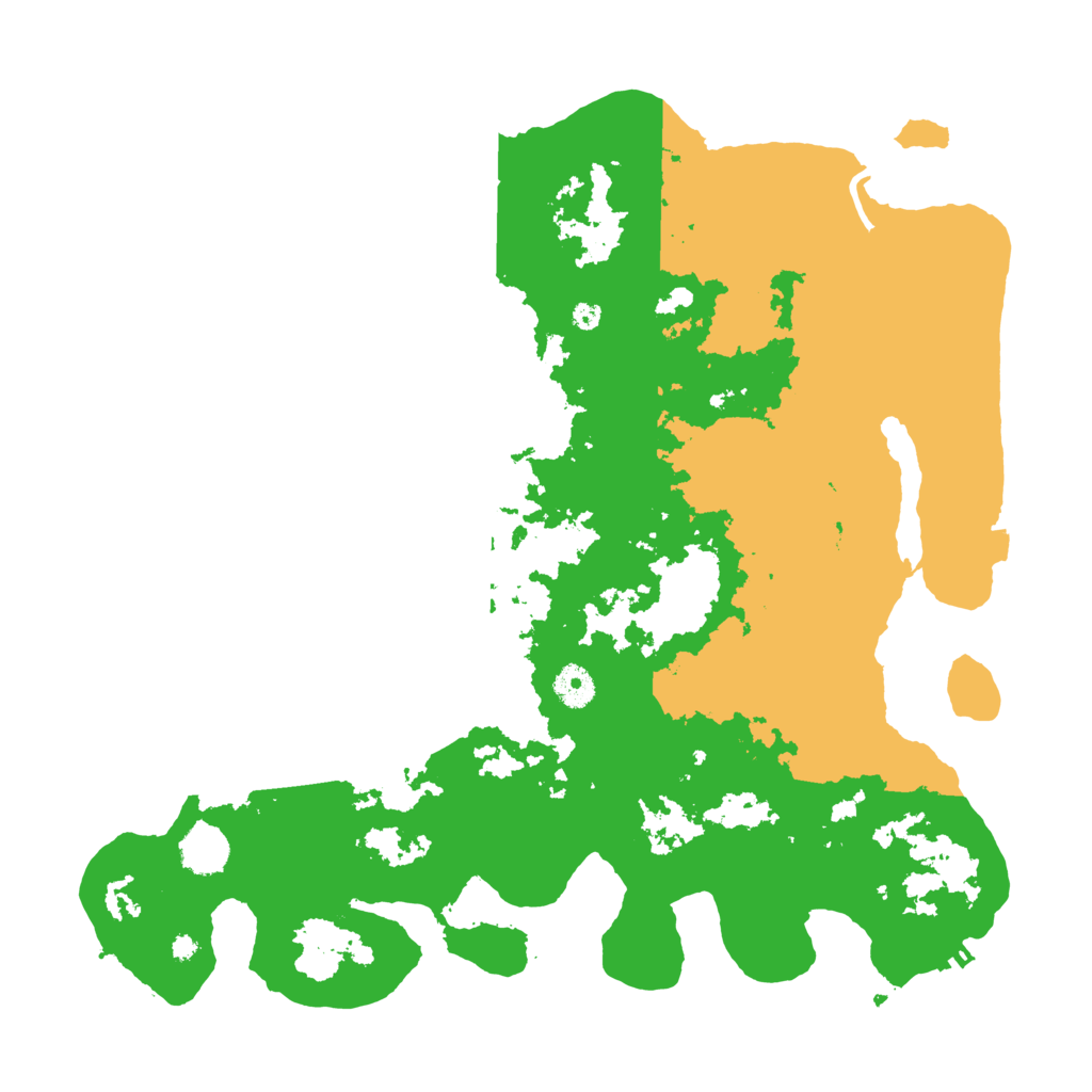 Biome Rust Map: Procedural Map, Size: 4000, Seed: 887258437