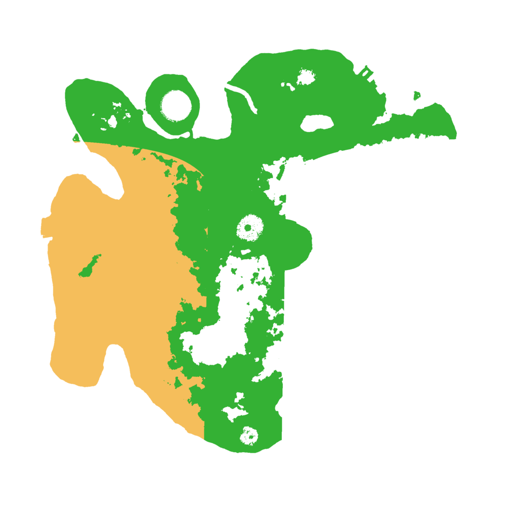 Biome Rust Map: Procedural Map, Size: 3000, Seed: 8431635