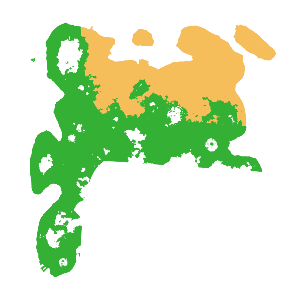 Biome Rust Map: Procedural Map, Size: 3600, Seed: 48048184