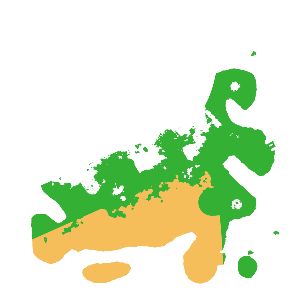 Biome Rust Map: Procedural Map, Size: 3000, Seed: 1760530129