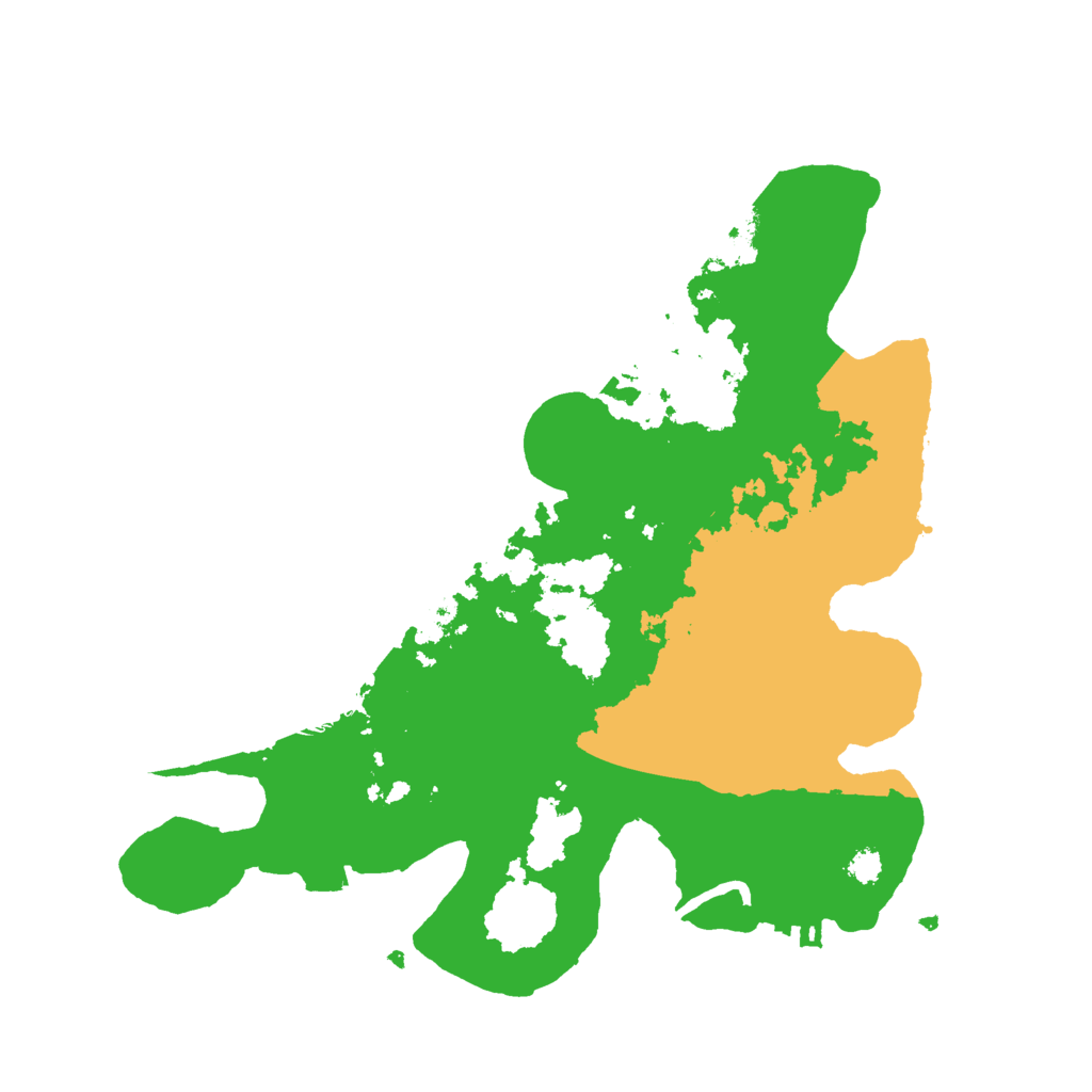 Biome Rust Map: Procedural Map, Size: 3000, Seed: 25467