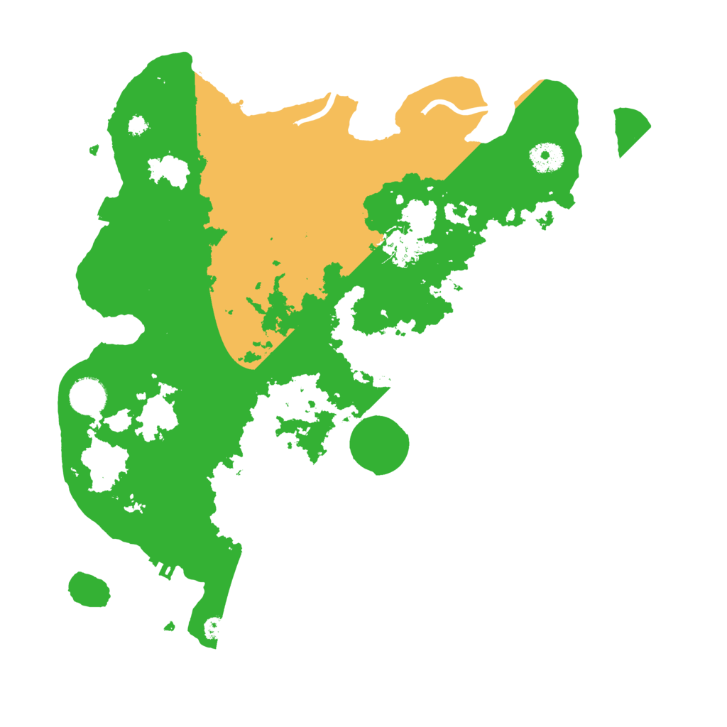 Biome Rust Map: Procedural Map, Size: 3450, Seed: 24796846