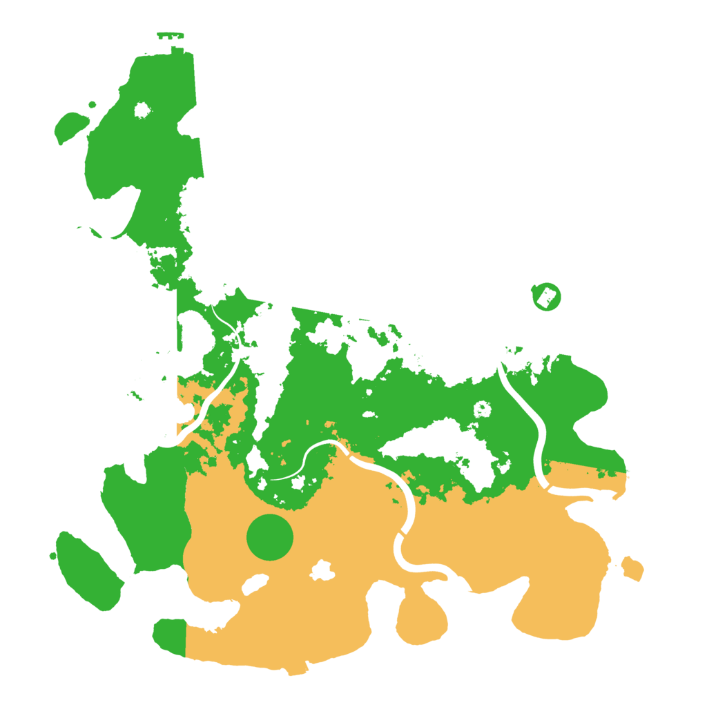 Biome Rust Map: Procedural Map, Size: 4000, Seed: 16052024