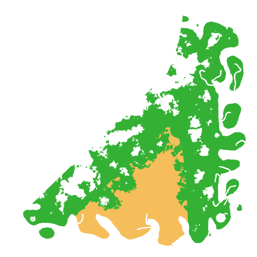 Biome Rust Map: Procedural Map, Size: 5000, Seed: 297831