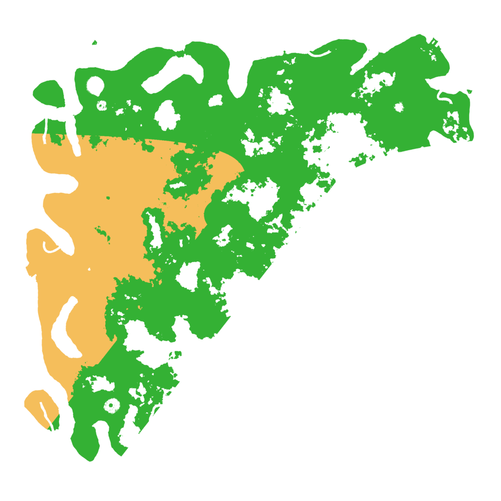 Biome Rust Map: Procedural Map, Size: 5000, Seed: 1436536766