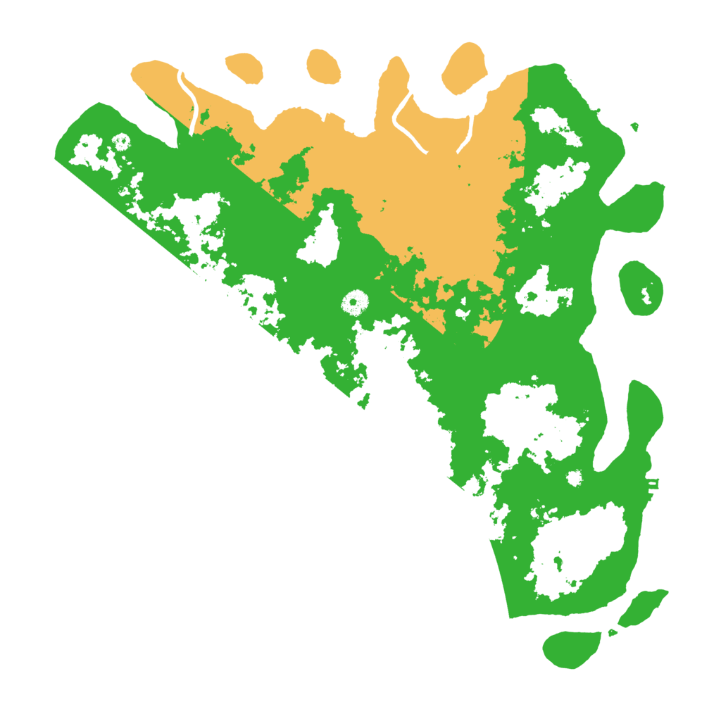 Biome Rust Map: Procedural Map, Size: 4200, Seed: 1381381568