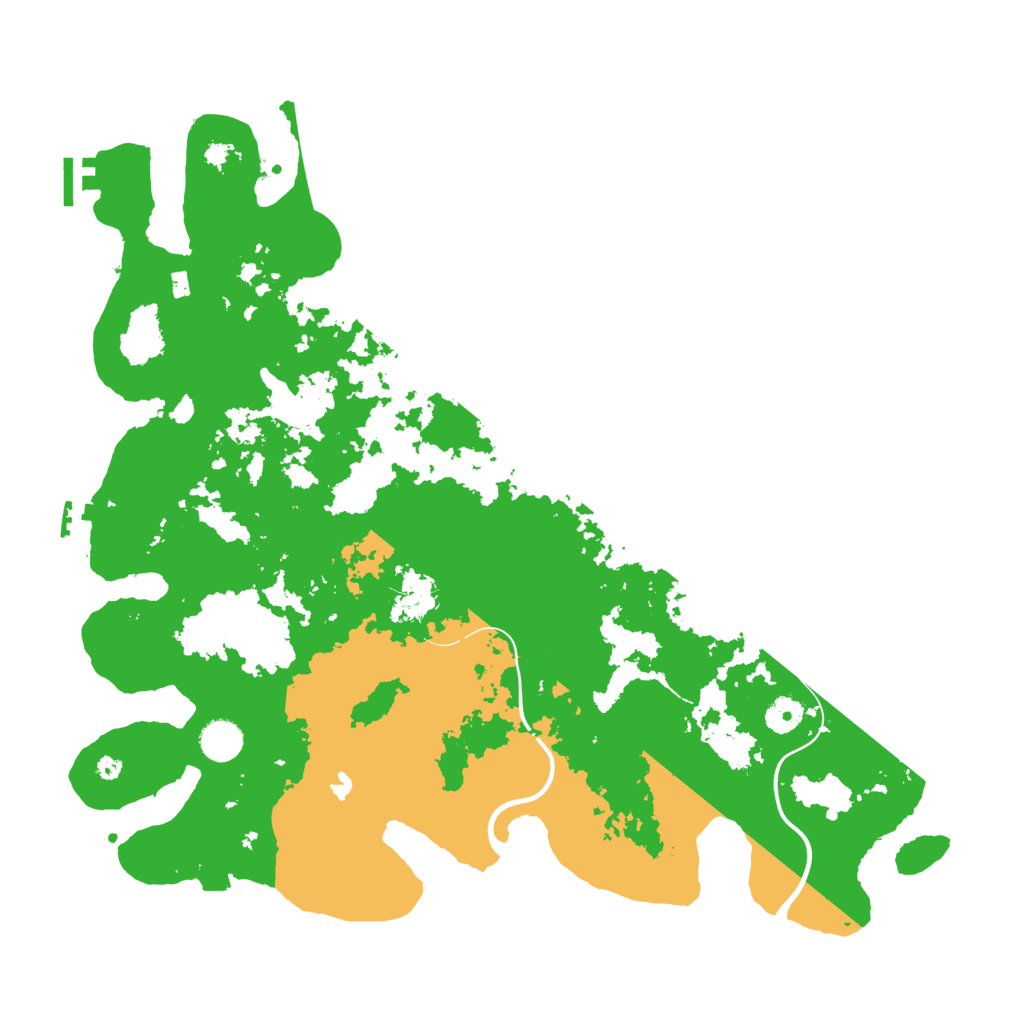 Biome Rust Map: Procedural Map, Size: 4250, Seed: 443889163