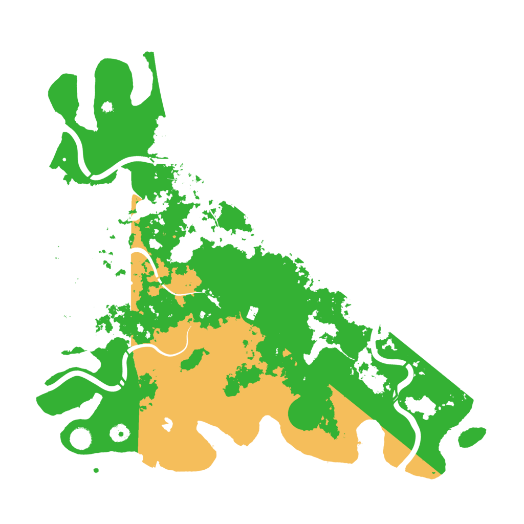 Biome Rust Map: Procedural Map, Size: 4250, Seed: 443889163
