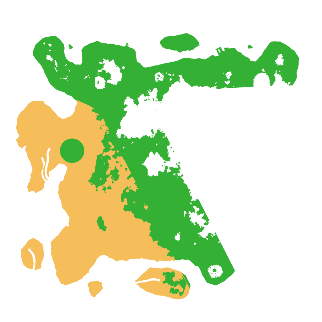 Biome Rust Map: Procedural Map, Size: 3500, Seed: 1644778344