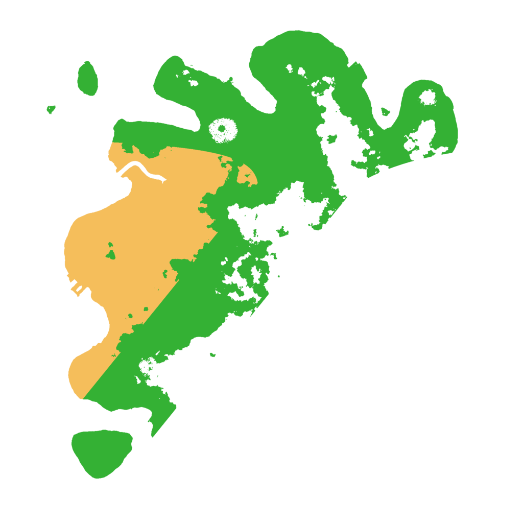 Biome Rust Map: Procedural Map, Size: 3000, Seed: 5409648