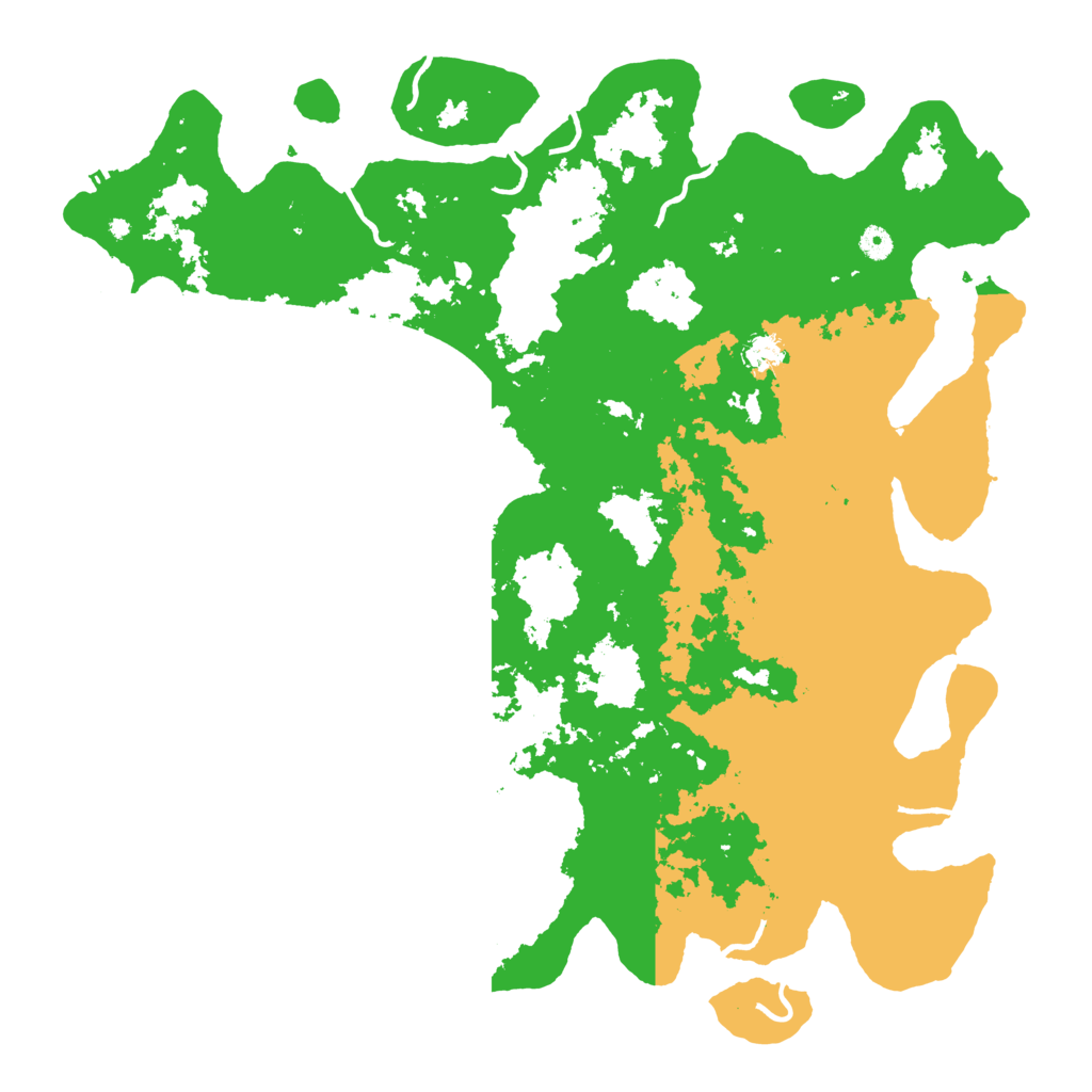 Biome Rust Map: Procedural Map, Size: 5000, Seed: 989737613