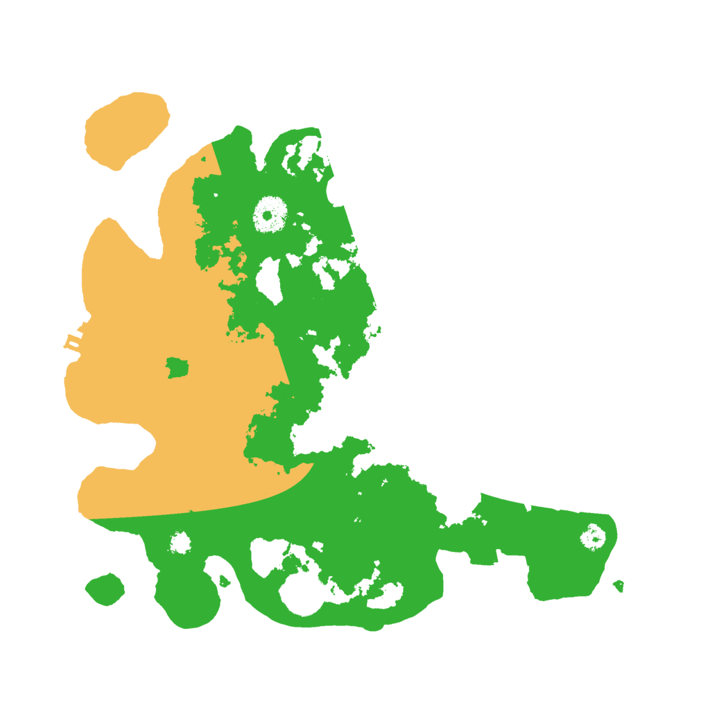 Biome Rust Map: Procedural Map, Size: 3000, Seed: 848861201