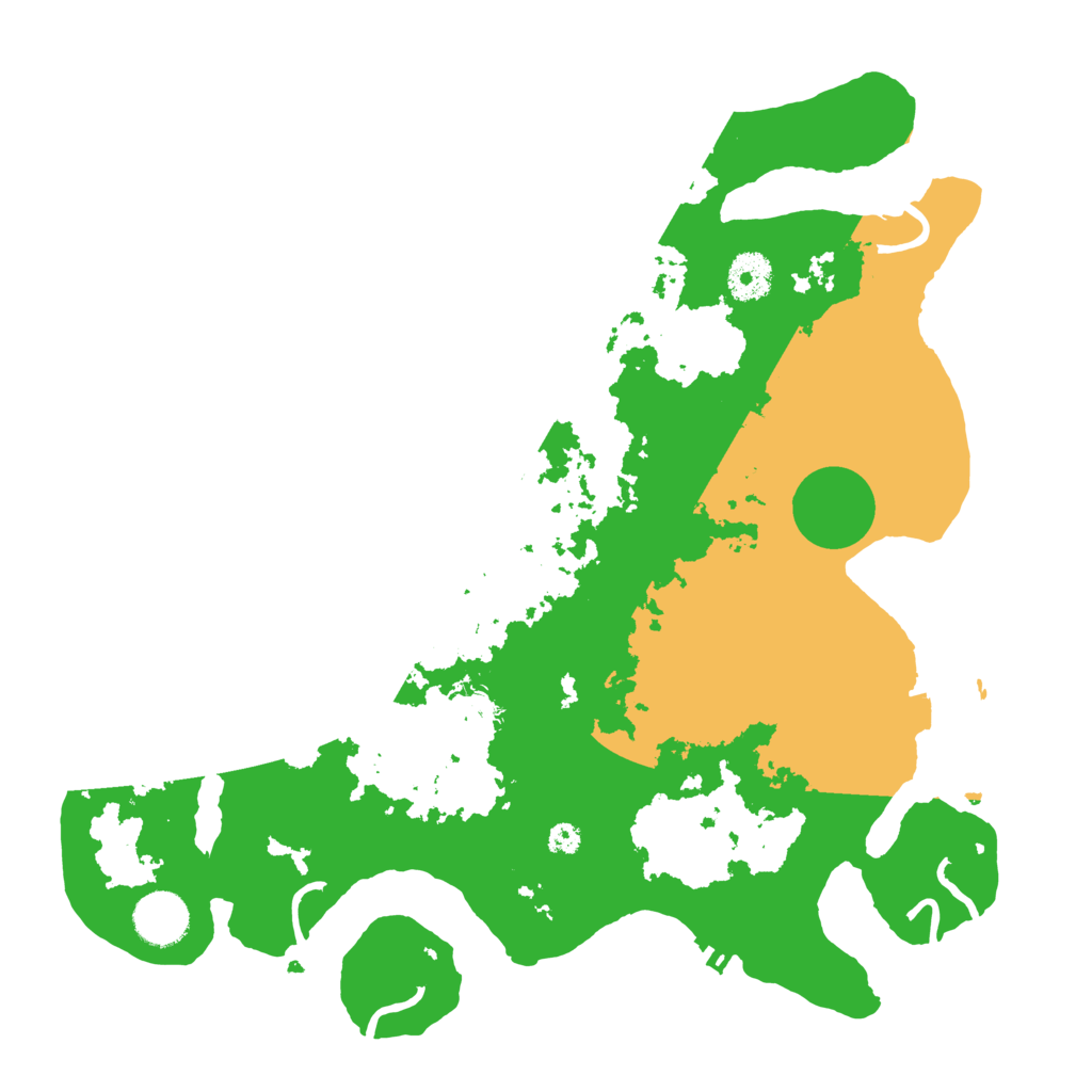 Biome Rust Map: Procedural Map, Size: 3500, Seed: 1549597083