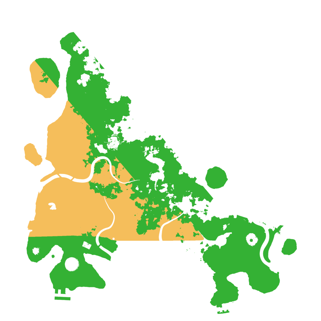 Biome Rust Map: Procedural Map, Size: 4096, Seed: 2028212051