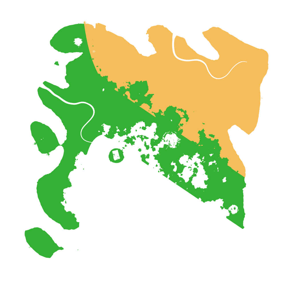 Biome Rust Map: Procedural Map, Size: 3300, Seed: 1607441247