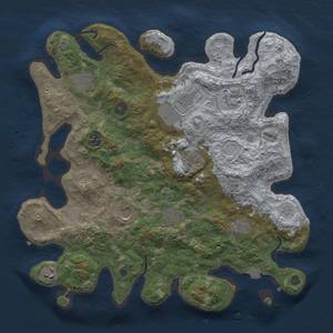 Thumbnail Rust Map: Procedural Map, Size: 3800, Seed: 473142567, 16 Monuments