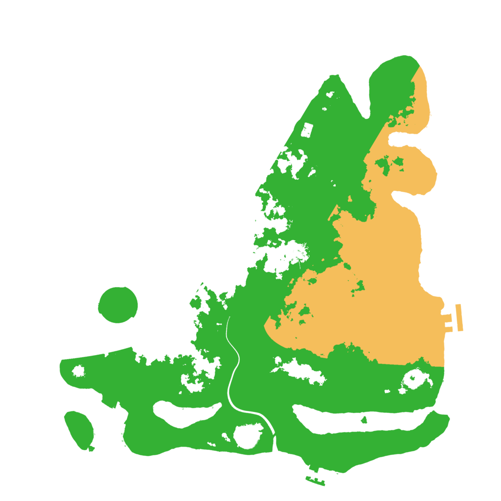 Biome Rust Map: Procedural Map, Size: 3750, Seed: 2010879779