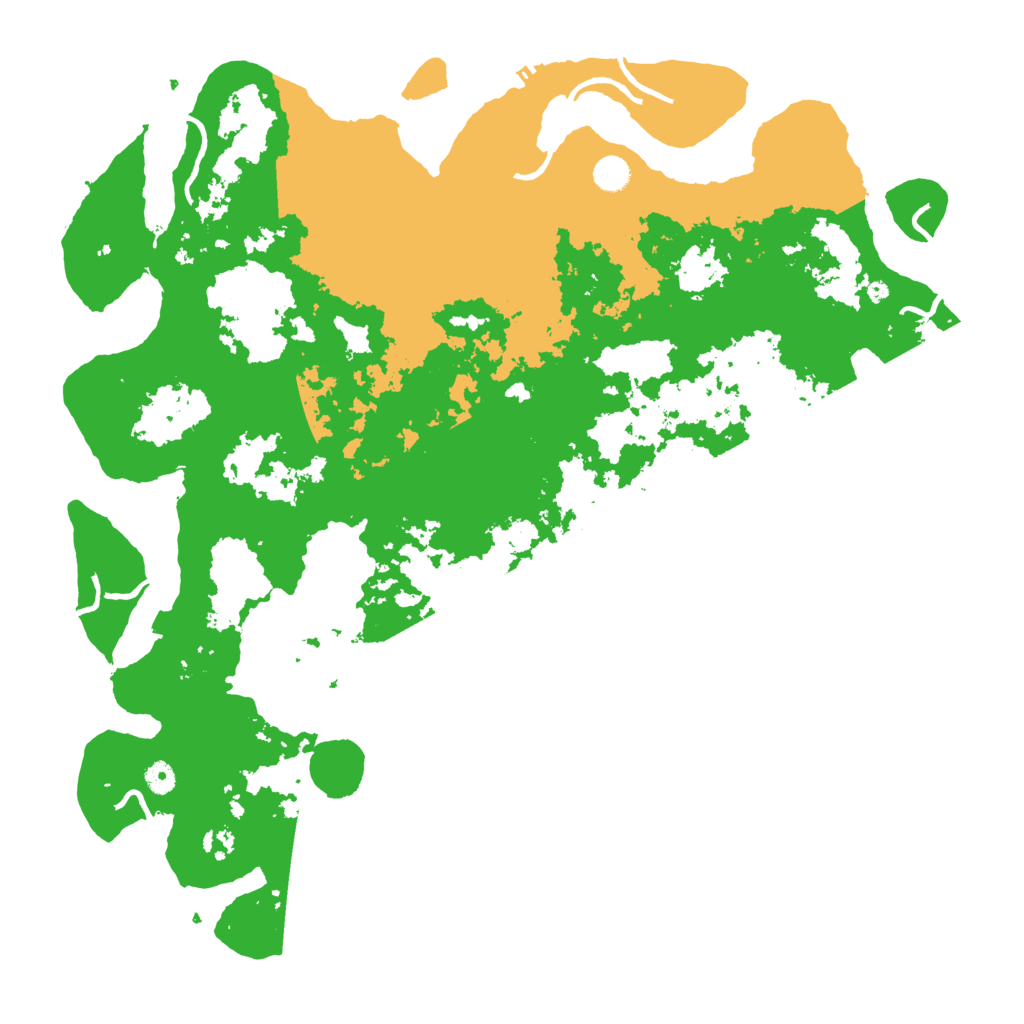 Biome Rust Map: Procedural Map, Size: 5000, Seed: 11006