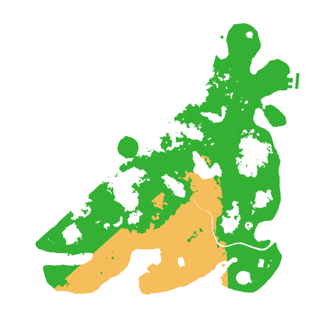 Biome Rust Map: Procedural Map, Size: 4000, Seed: 544688575
