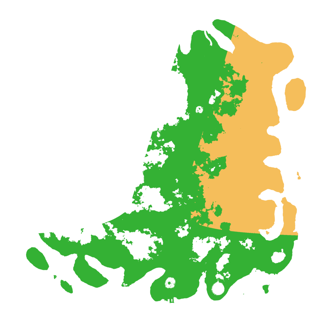 Biome Rust Map: Procedural Map, Size: 4500, Seed: 1390136077