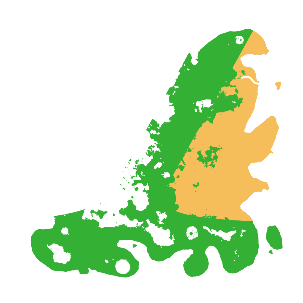 Biome Rust Map: Procedural Map, Size: 3650, Seed: 67899103