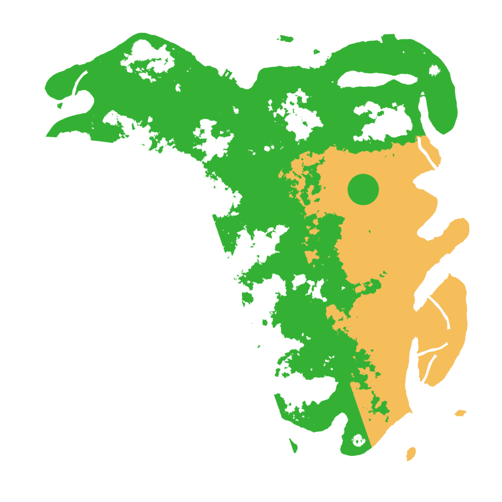 Biome Rust Map: Procedural Map, Size: 4250, Seed: 2103136805