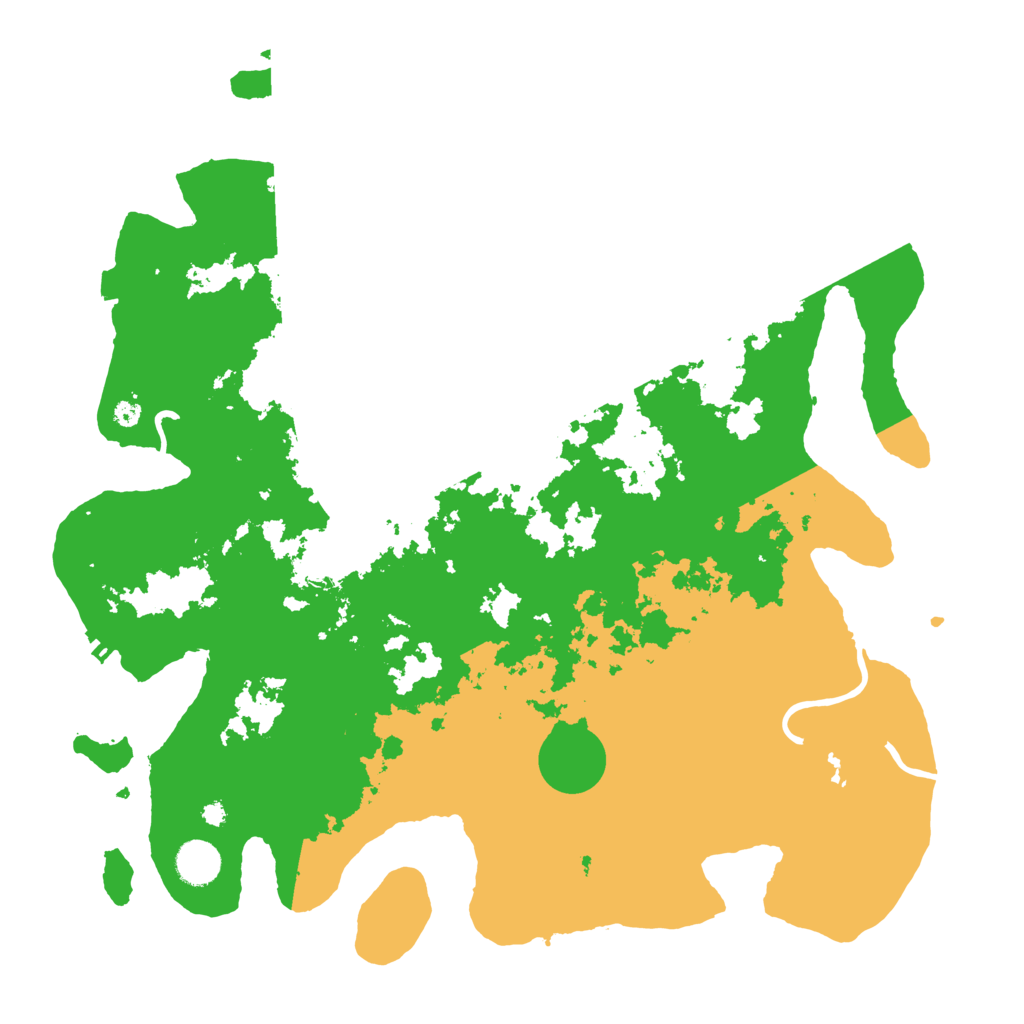 Biome Rust Map: Procedural Map, Size: 4000, Seed: 3486490