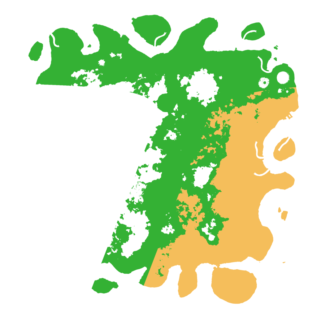 Biome Rust Map: Procedural Map, Size: 4500, Seed: 642368543