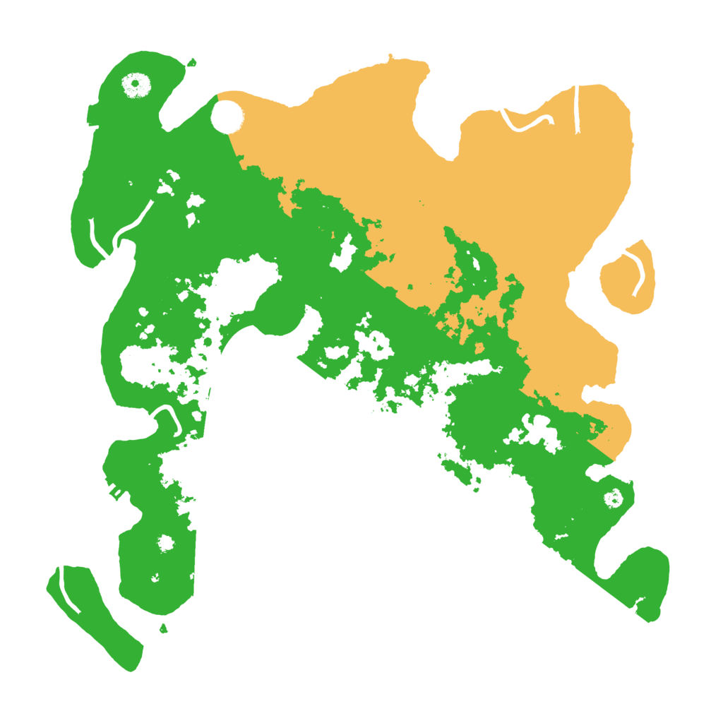 Biome Rust Map: Procedural Map, Size: 4000, Seed: 811110145