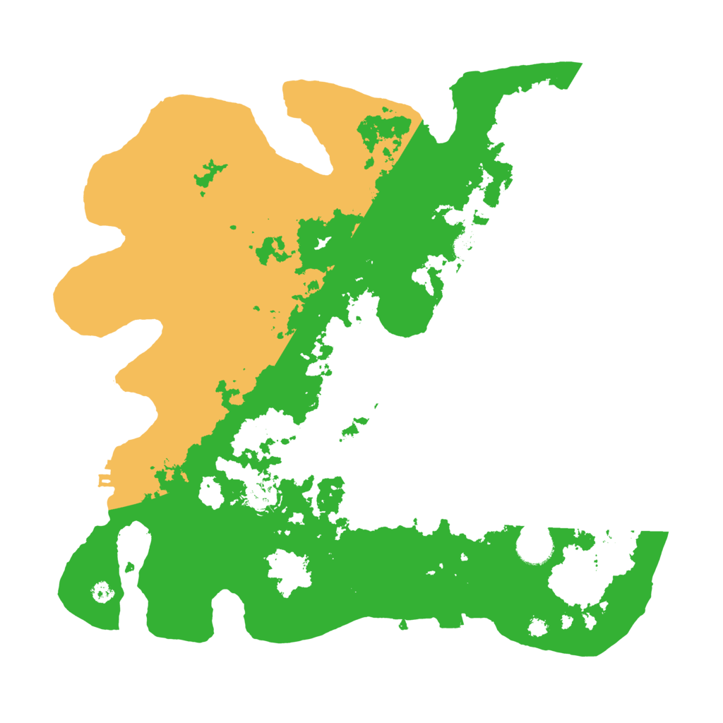 Biome Rust Map: Procedural Map, Size: 3500, Seed: 2145468198