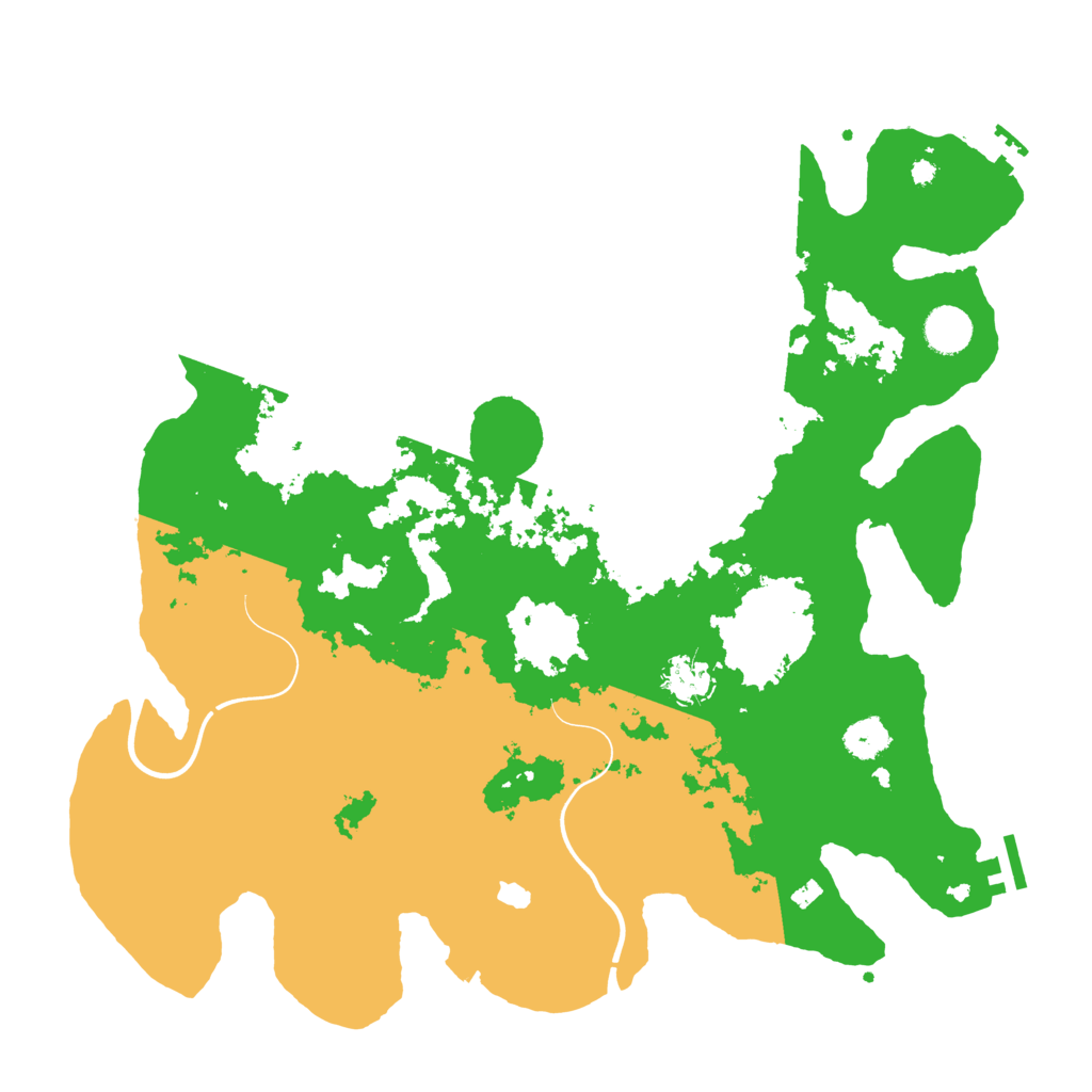 Biome Rust Map: Procedural Map, Size: 4000, Seed: 319078767