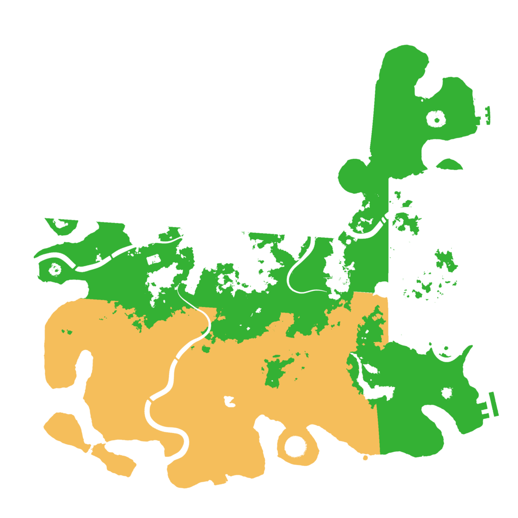 Biome Rust Map: Procedural Map, Size: 4250, Seed: 951007313