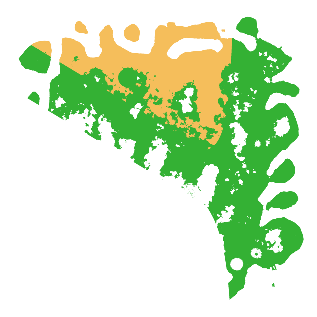 Biome Rust Map: Procedural Map, Size: 4500, Seed: 1328