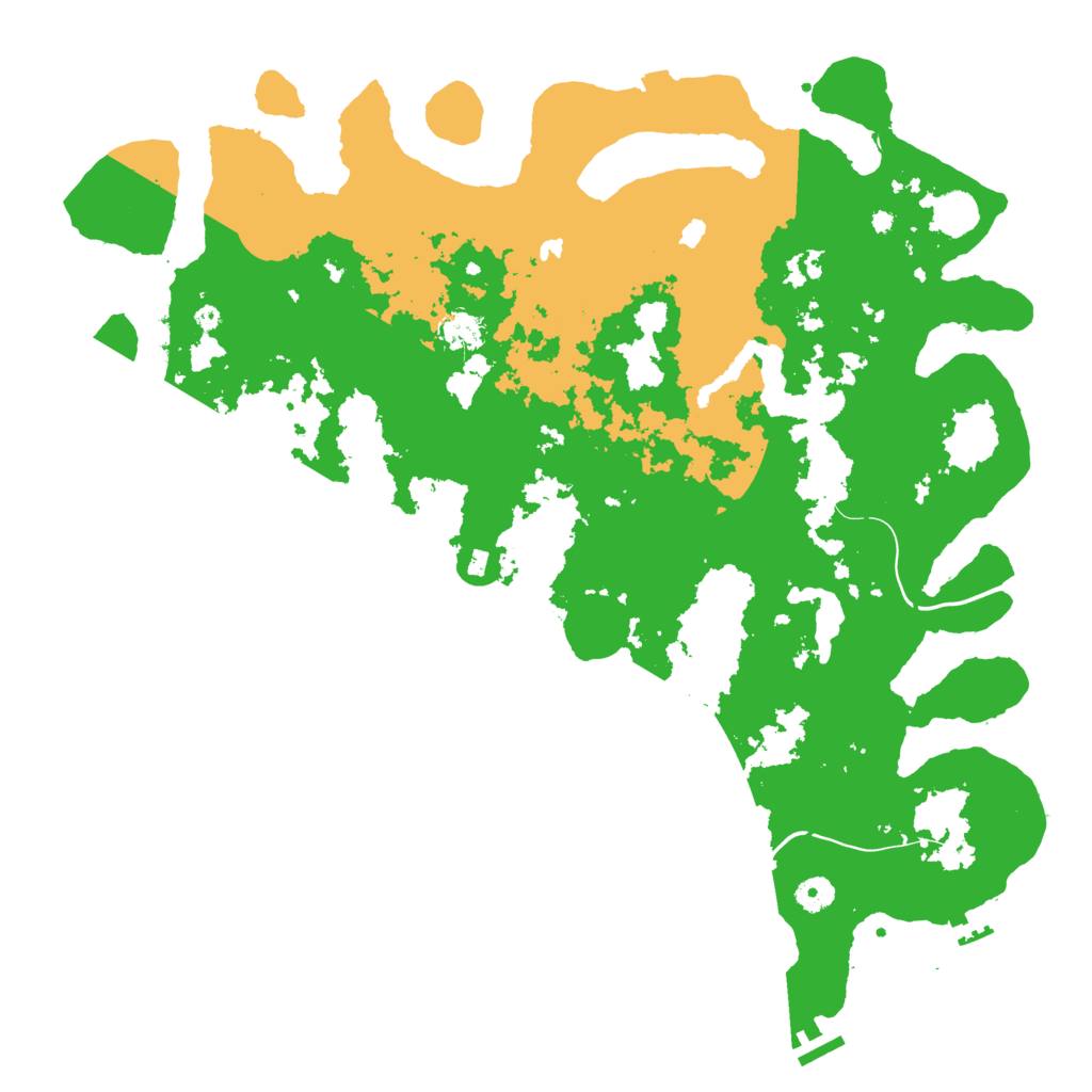 Biome Rust Map: Procedural Map, Size: 4500, Seed: 1328