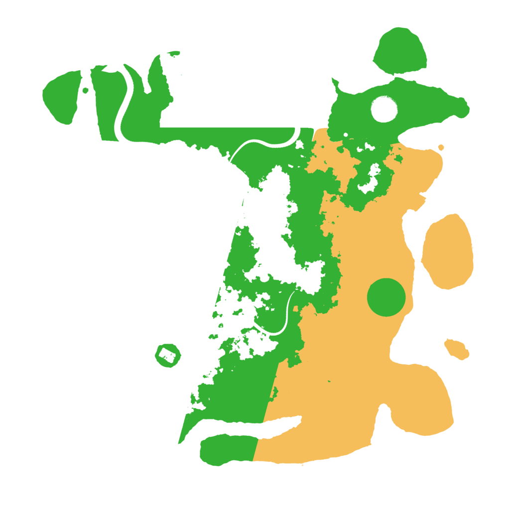 Biome Rust Map: Procedural Map, Size: 3500, Seed: 478778161