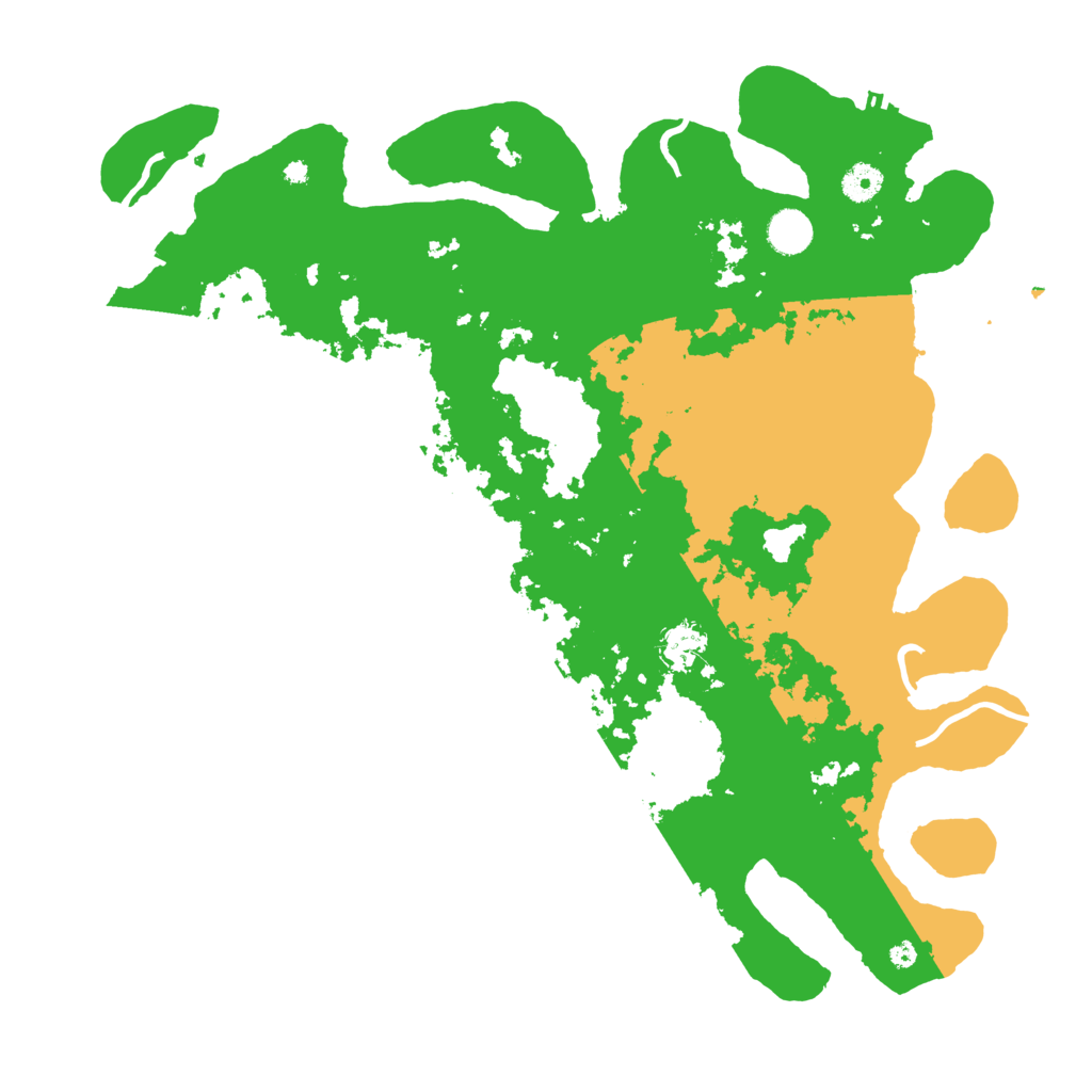 Biome Rust Map: Procedural Map, Size: 4250, Seed: 5551104