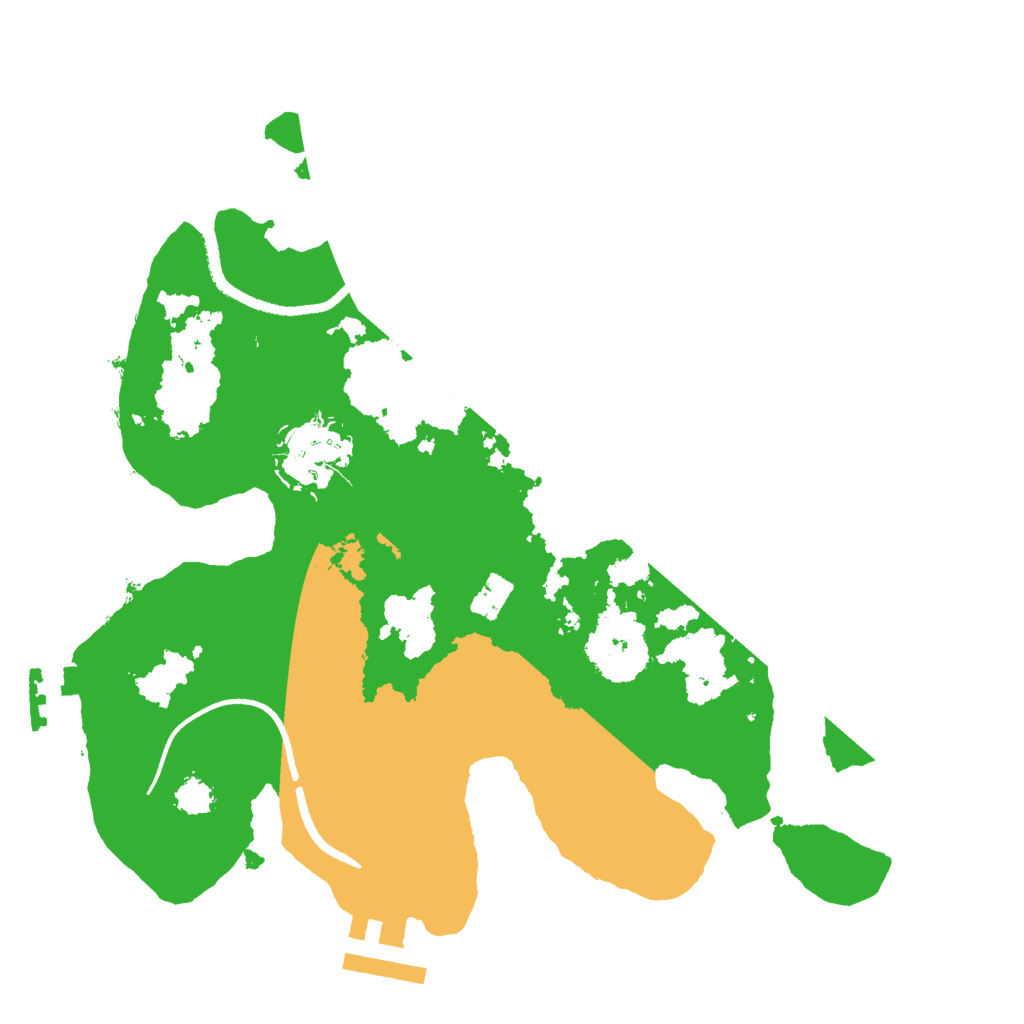 Biome Rust Map: Procedural Map, Size: 2500, Seed: 1731252150