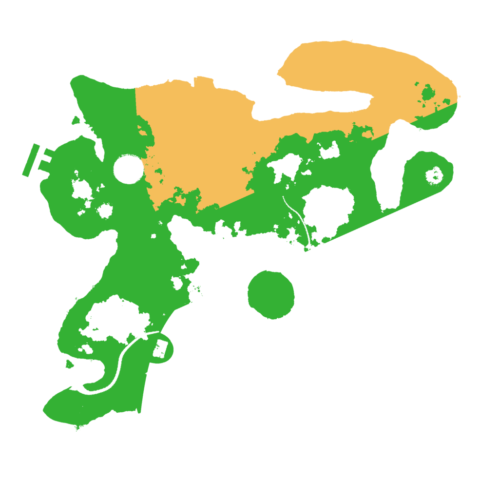 Biome Rust Map: Procedural Map, Size: 3000, Seed: 1174117235