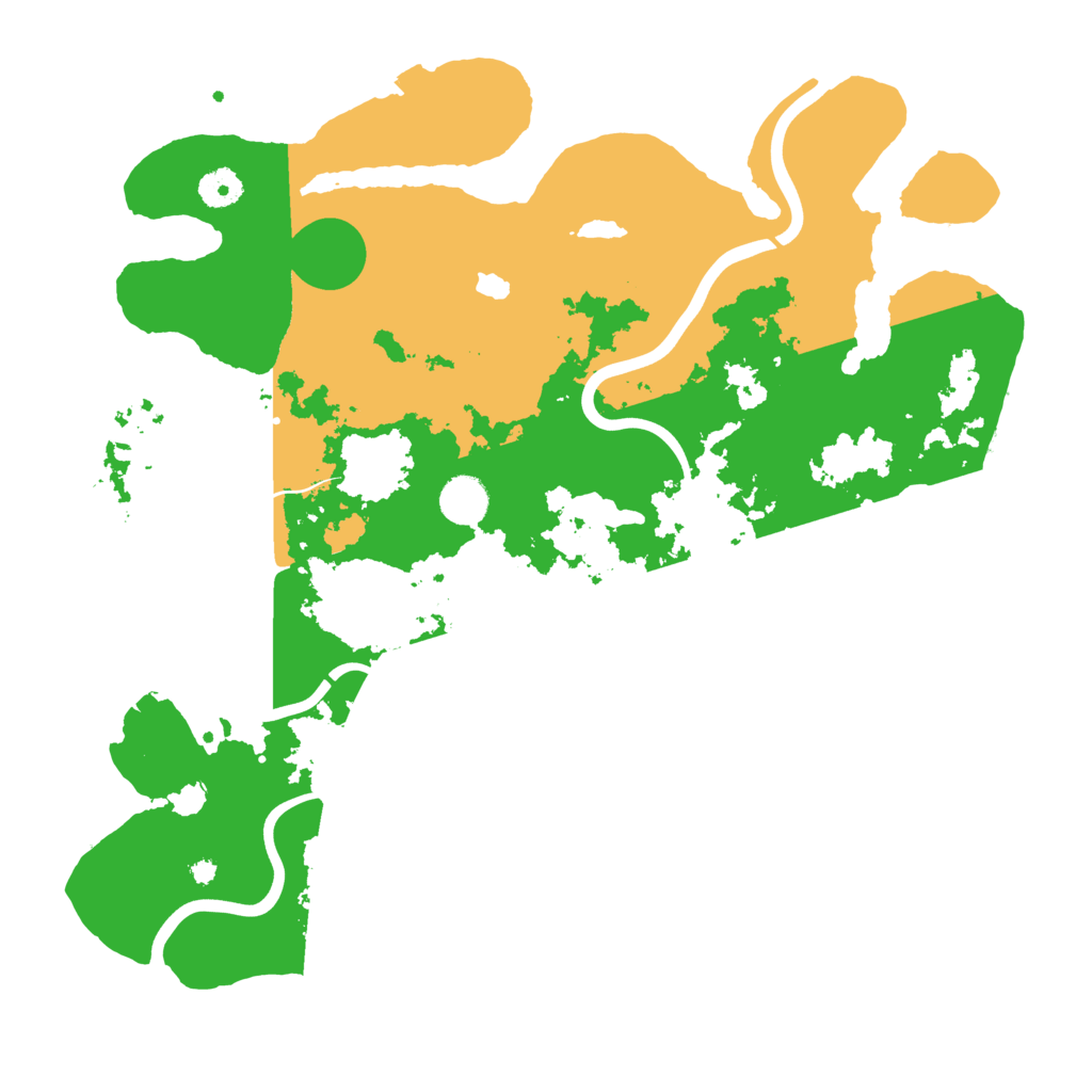 Biome Rust Map: Procedural Map, Size: 4000, Seed: 4567292