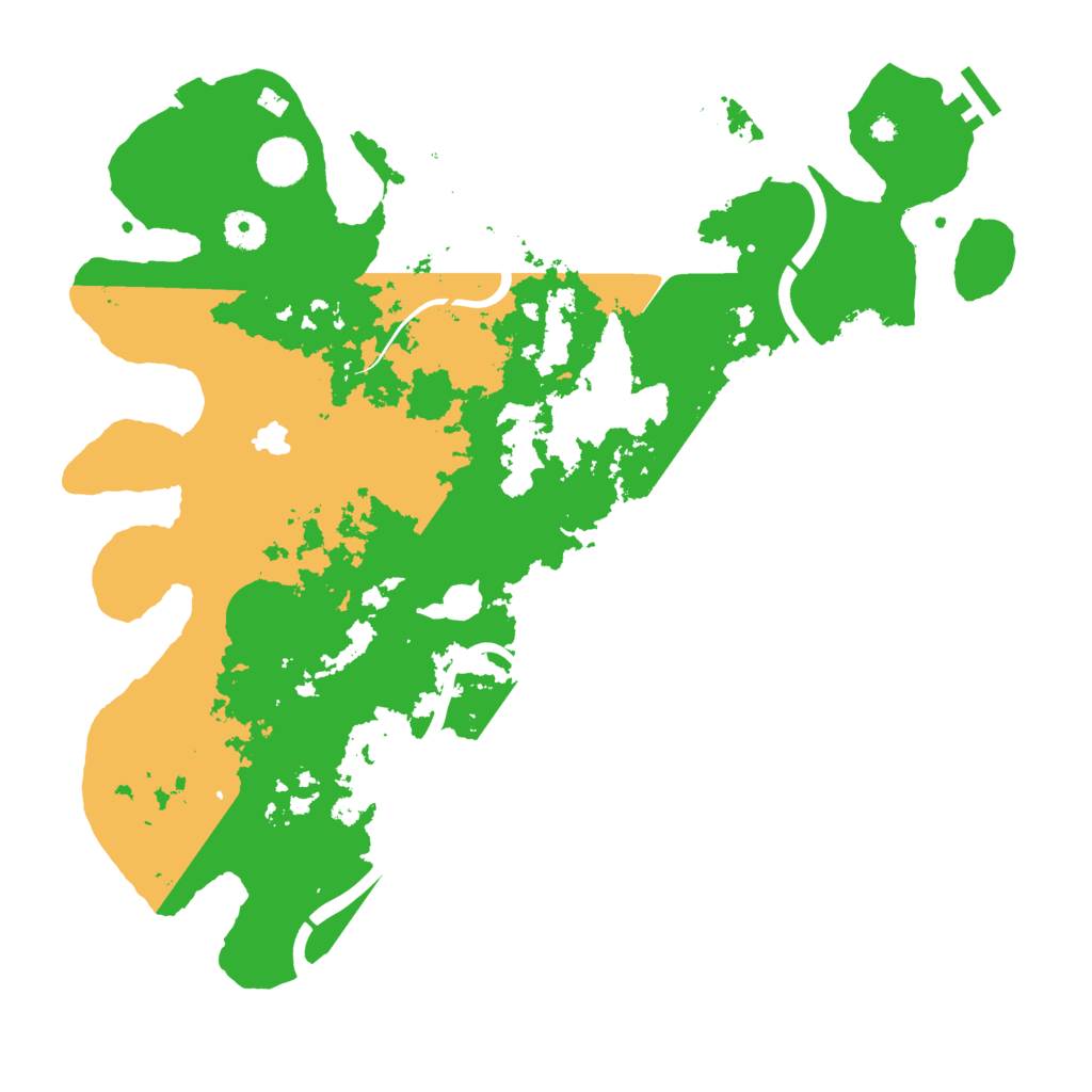 Biome Rust Map: Procedural Map, Size: 4000, Seed: 28367549