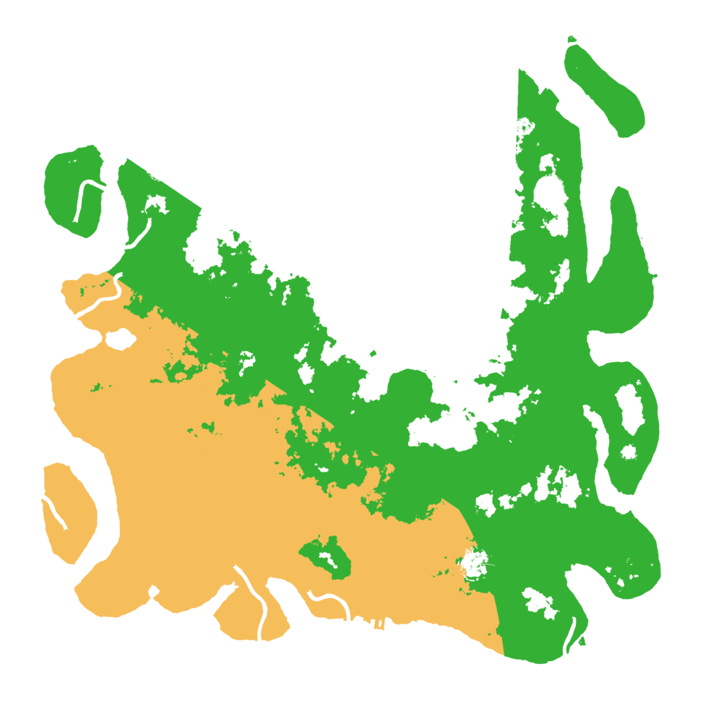 Biome Rust Map: Procedural Map, Size: 4250, Seed: 1165298565